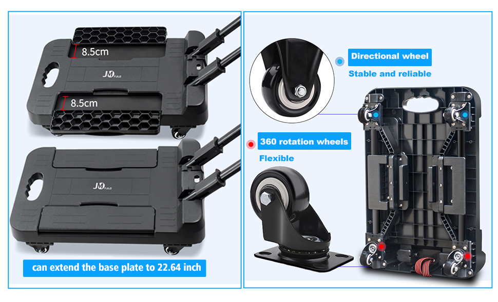 Heavy Duty Luggage Cart Folding Hand Truck Factory